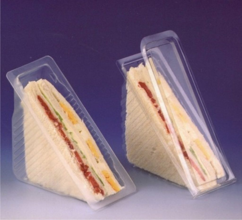 Plastic sandwich box Sandwich packaging box supplier in dehradun