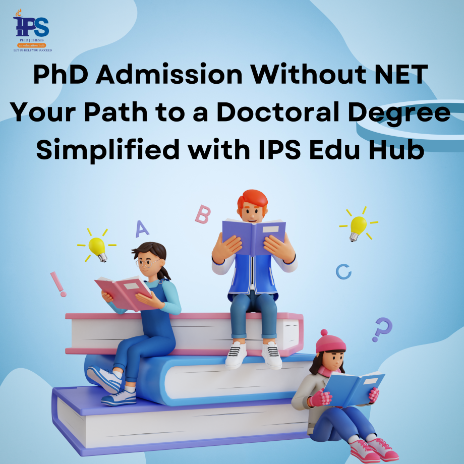PhD Admission Without NET