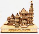 Ram mandir Wooden Statue